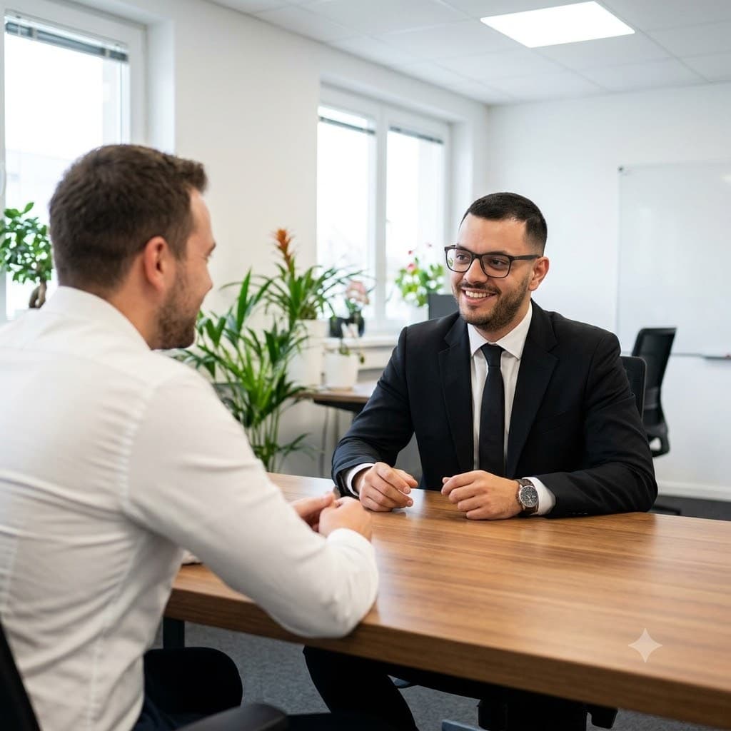Nicolas Pivaut, freelance SEO et web à Lille, en rendez-vous client